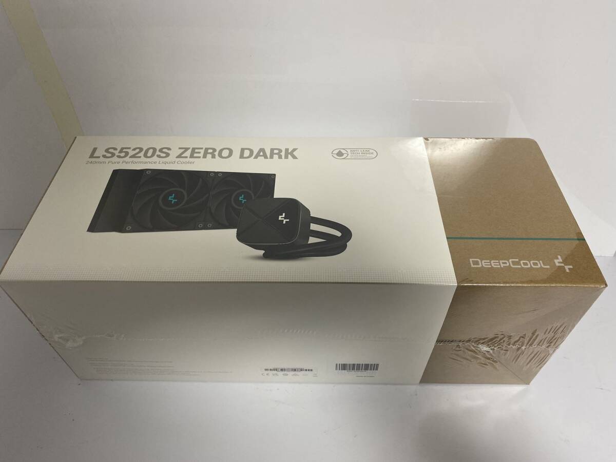  новый товар Deepcool LS520S ZERO DARK/240mm простой водяное охлаждение CPU кондиционер R-LS520-BKNNMM-G-1 6933412728429
