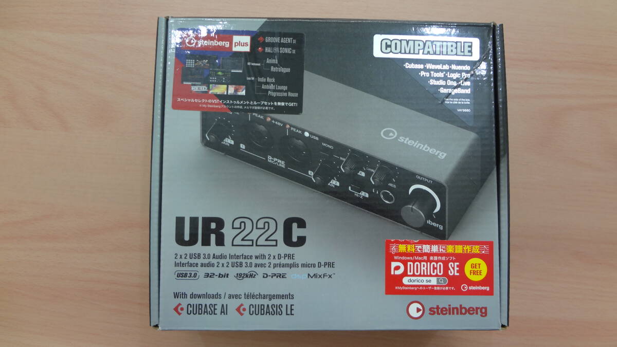 [964]Steinberg UR22C аудио интерфейс 