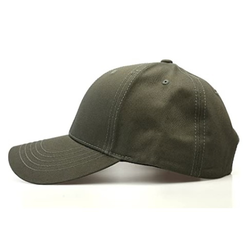 送料無料　特大キャップ　大きいサイズ（６０ｃｍ～６８ｃｍ）　１００％コットン　つばの長さ８ｃｍ　野球帽　帽子　グリーン