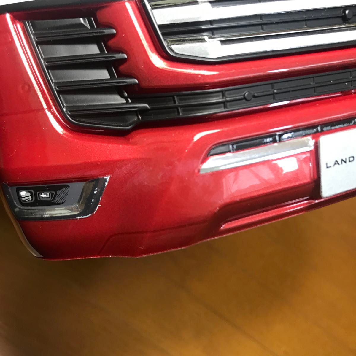 タミヤ CC-02用ボディ トヨタ ランドクルーザー300 塗装済未走行 タミヤ CC-02用ボディ トヨタ ランドクルーザー300 塗装済未走行