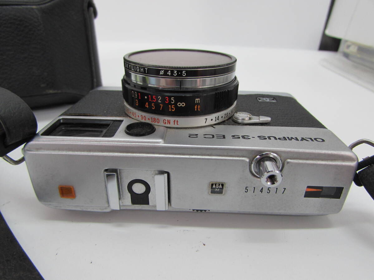 Olympus-35 EC2 オリンパス レンジファインダー フィルムカメラ 42ｍｍ F2.8 レトロ 現状品_画像4