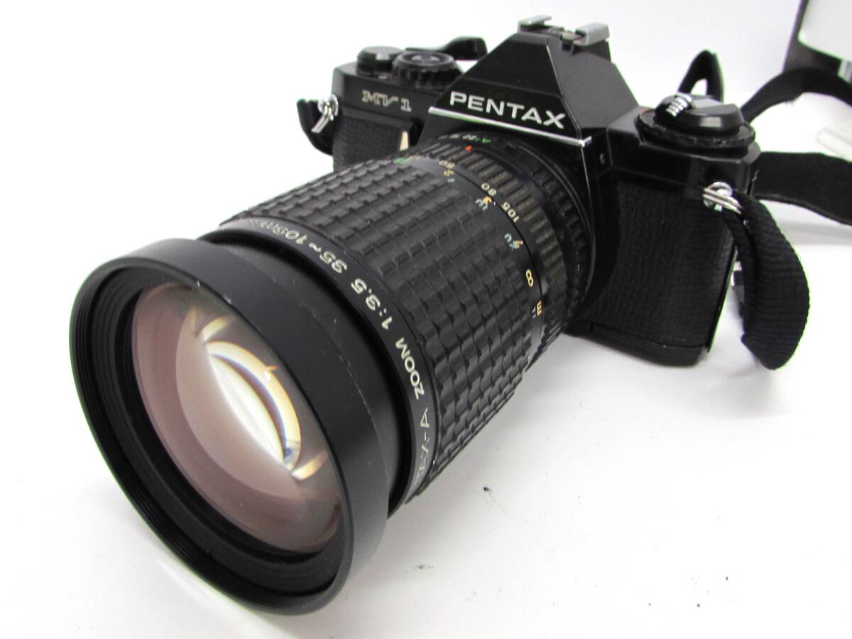 1円～ 動作品 ペンタックス PENTAX MV1 / SMC PENTAX-A ZOOM 35～105mm F3.5 一眼レフ フィルムカメラ I_画像1