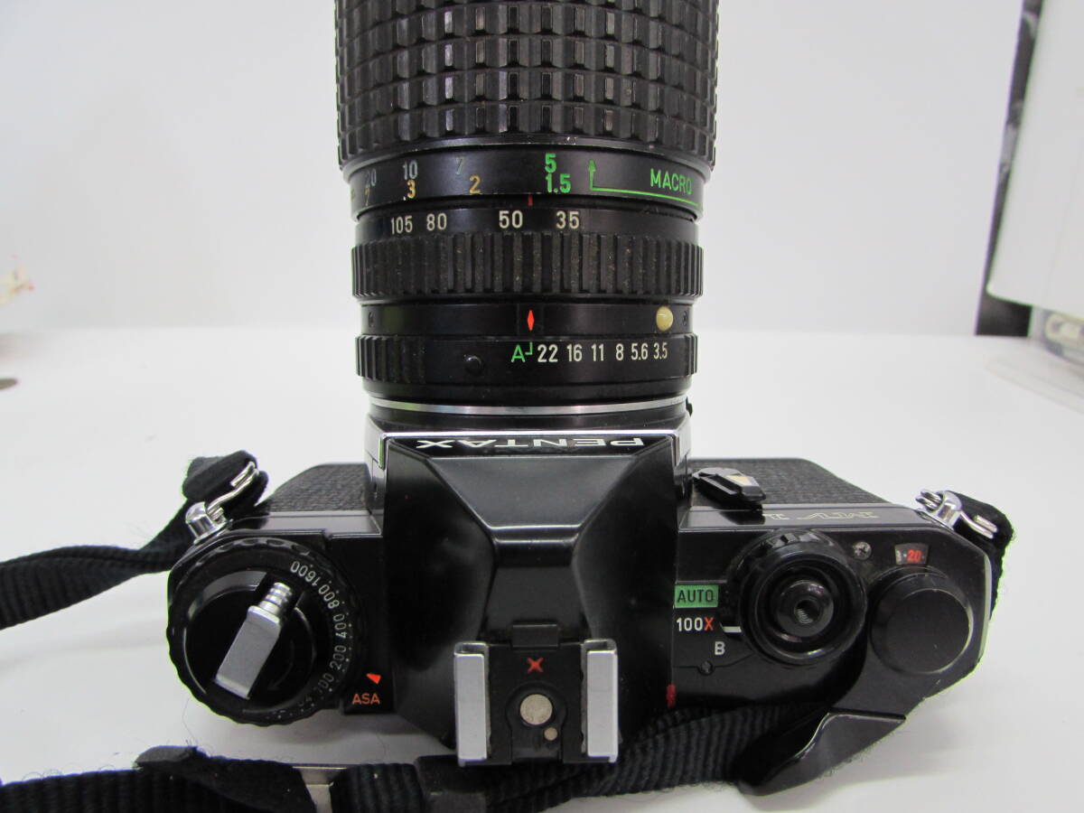 1円～ 動作品 ペンタックス PENTAX MV1 / SMC PENTAX-A ZOOM 35～105mm F3.5 一眼レフ フィルムカメラ I_画像3