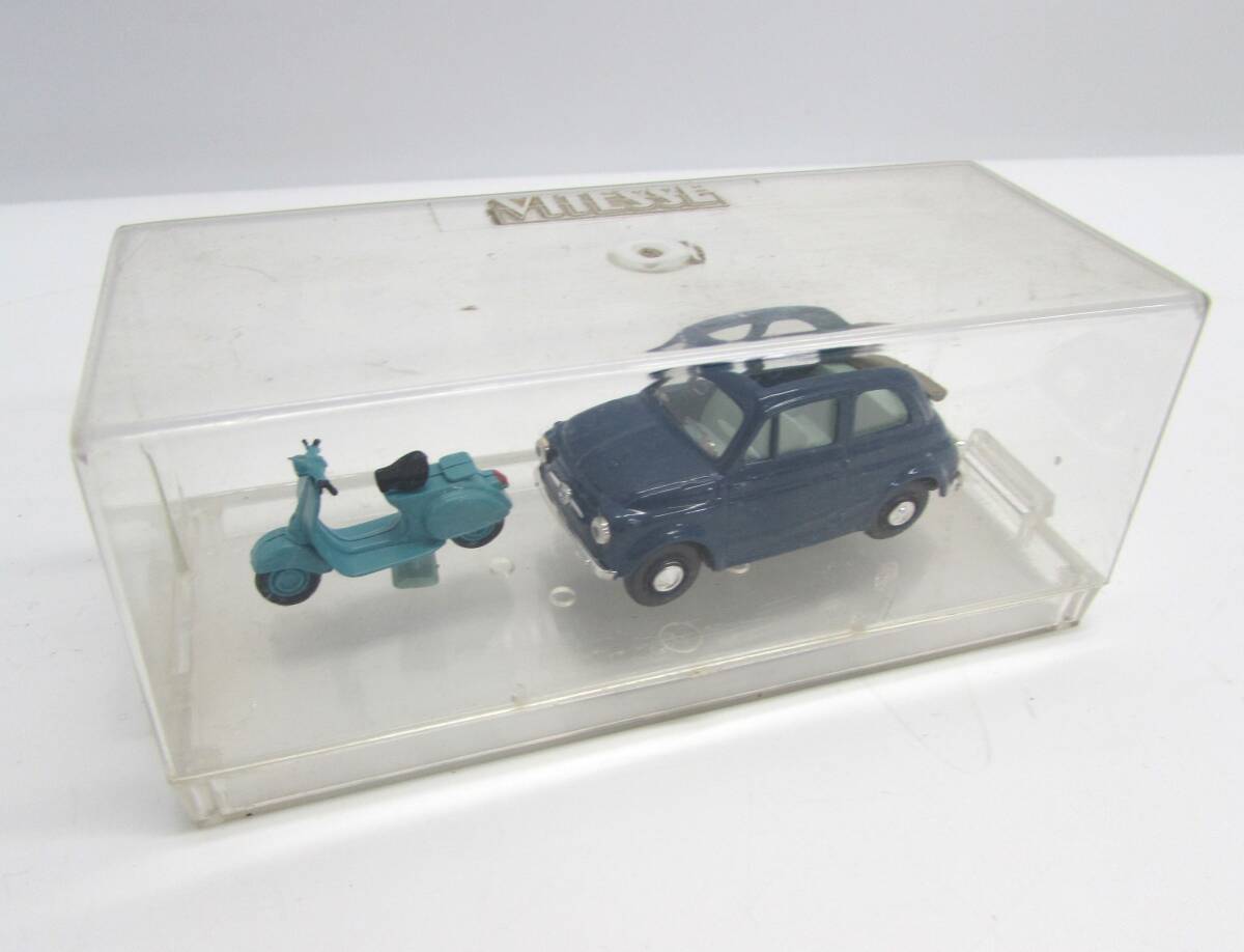  present condition goods VITESSE Vitesse 1/43 FIAT Fiat 500 VESPA Vespa T minicar model 