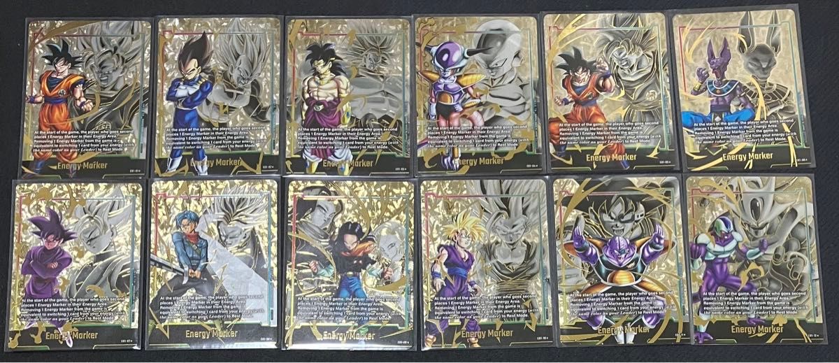 エナジーマーカー パラレル フルコンプリートセット 計12枚 エナジーマーカー パラレル フルコンプリートセット 計12枚