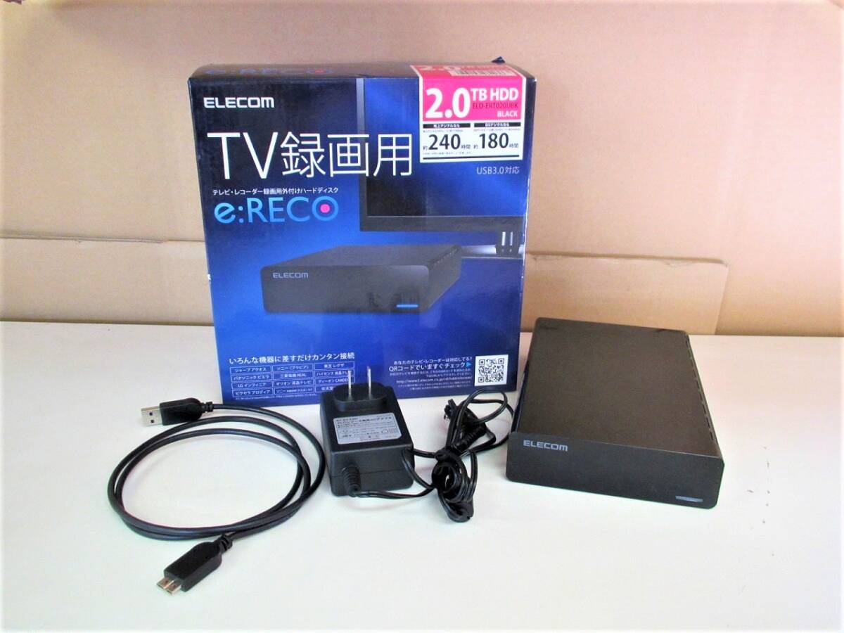 T1015 LECOM Elecom TV видеозапись для e:RECO установленный снаружи жесткий диск 
