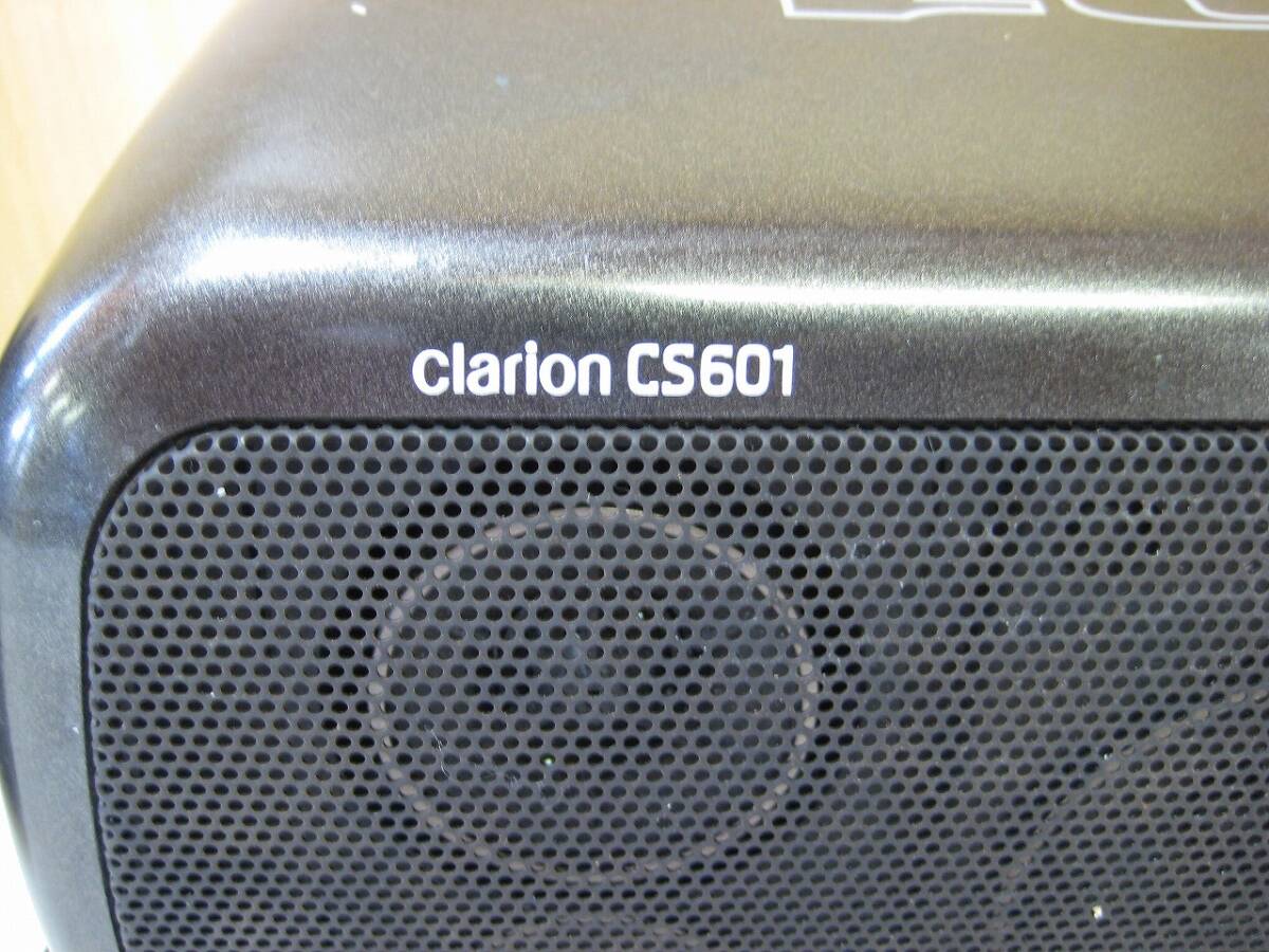 A6012  希少 クラリオン 4ウェイ バスレフ型 スピーカー CS601 clarionの画像3