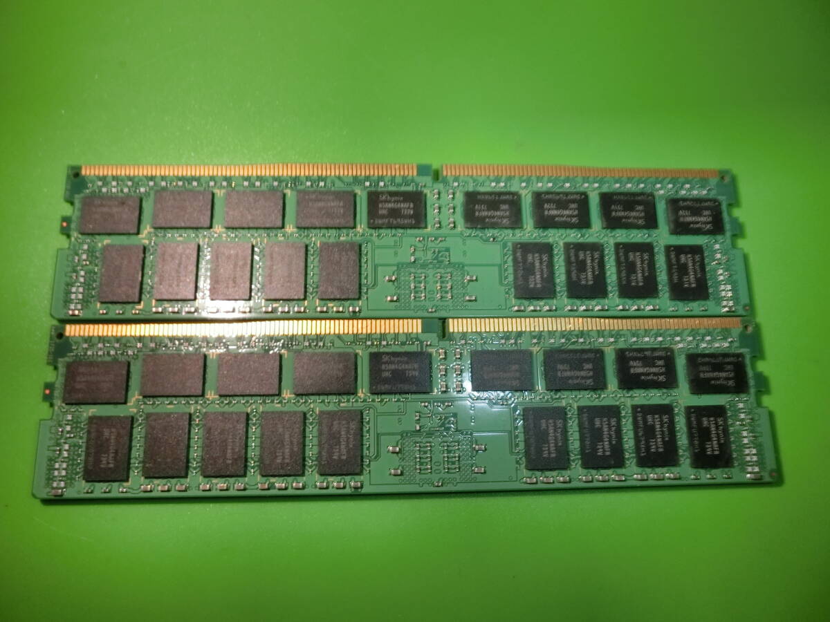 メモリ 16GB 2Rx4 DDR4 PC4-2400T 16GB×2枚 計：32GB サーバー SKhynix 4_画像3