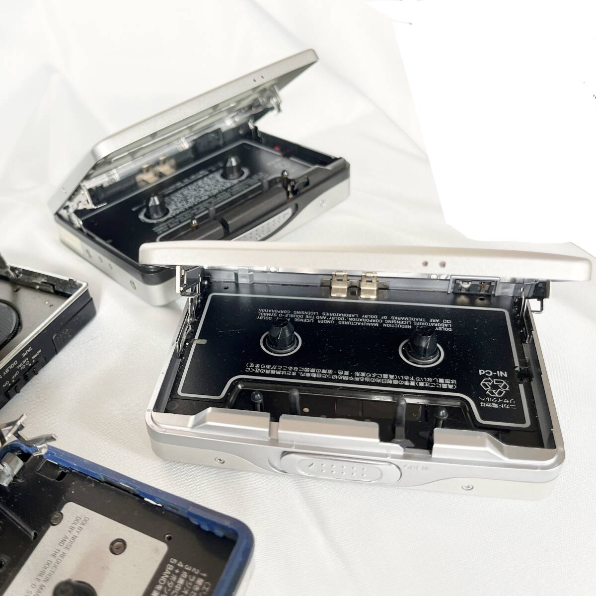 [ junk ]SONY Walkman 4 pcs summarize WM-509 WM-FX999 WM-GX655 WM-EX622 cassette Walkman 