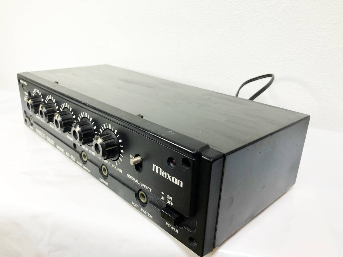 [ operation verification ending ]Maxon AD-150makson analogue Delay Analog Delay Box 1980s MN3005 Char departure .