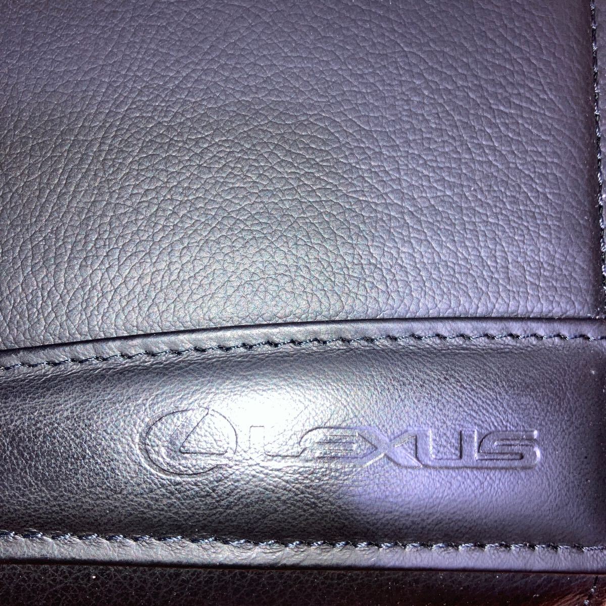 LEXUS レクサス 車検証入れ 車検証ケース 取説 取説ケース ブックレット ブックケース _画像8