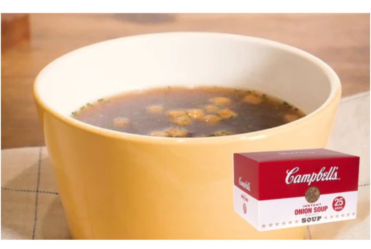 Campbells キャンベルスープ  インスタントオニオンスープ  15食