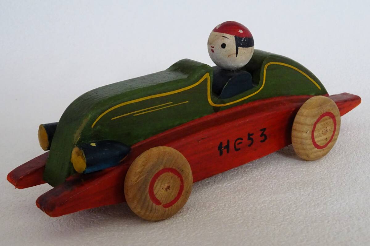 ◆昭和レトロ 木製おもちゃ◆旧車 駄玩具 ハンドメイド 戦前_画像1