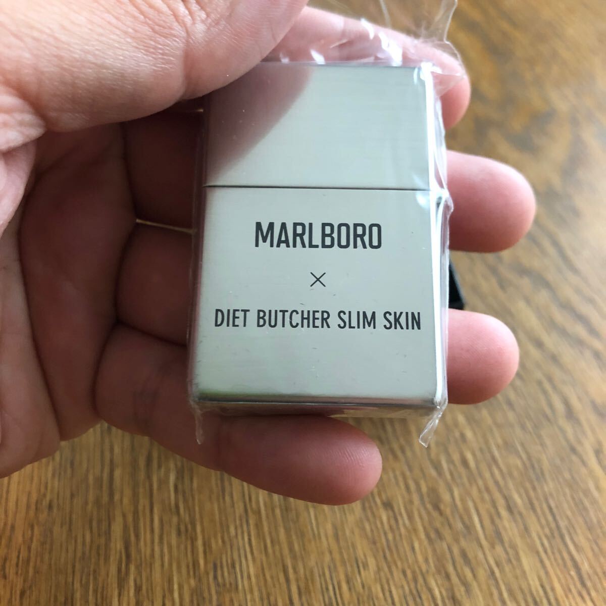 ZIPPO ジッポー マールボロ Marlboro ダイエットブッチャースリムスキン コラボ キャンペーン_画像3