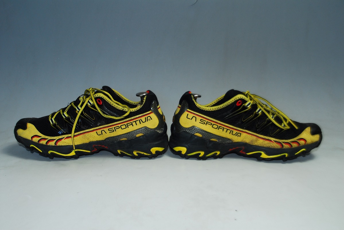 ◆DSC6582◆期間限定1000円即決！早い者勝ち！LA SPORTIVA/27㎝/相当/ロー/黒/口コミ高評価！圧巻の存在感！注目の１足！_画像3