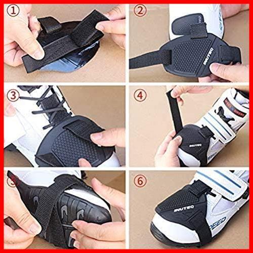 * white * shift guard for motorcycle protector pad protective cover improvement high quality wear resistance improvement shift pad coming out .. difficult 