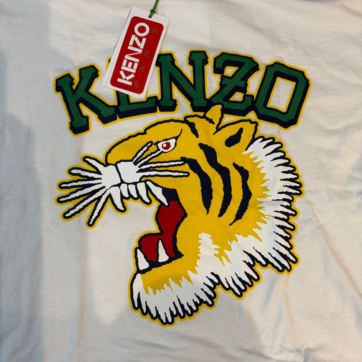 【レア・希少】KENZO ケンゾー　トラ　Tシャツ　高田賢三 半袖 半袖Tシャツ