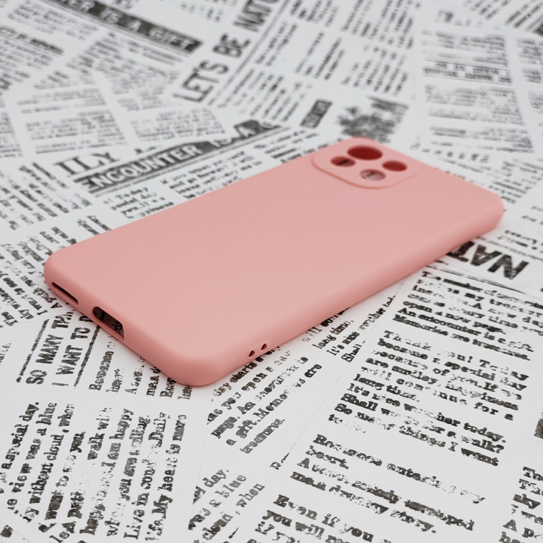 ★ Xiaomi Mi 11 Lite 5G シリコンケース [04] ピンク (2)_画像4