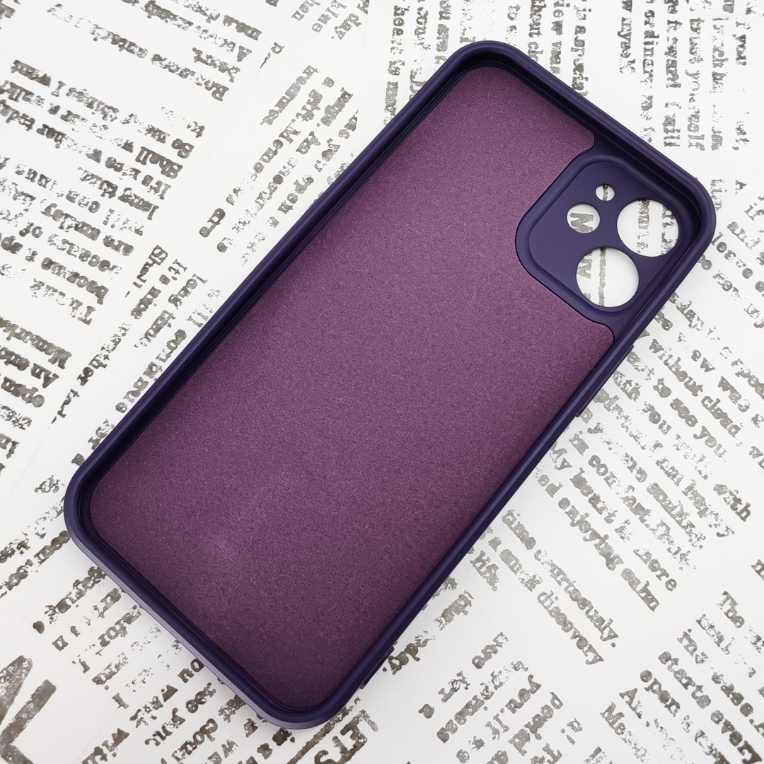 * iPhone 12mini MagSafe silicon case [13] purple (5)