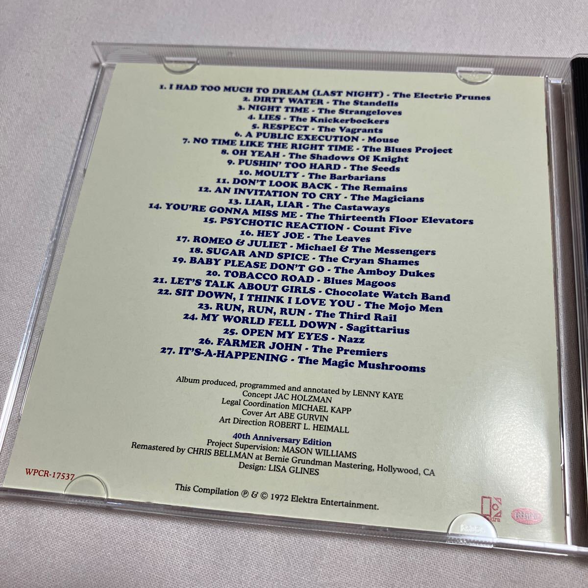 [国内盤CD] オリジナルナゲッツ　帯付 CD RHINO 日本初CD_画像6