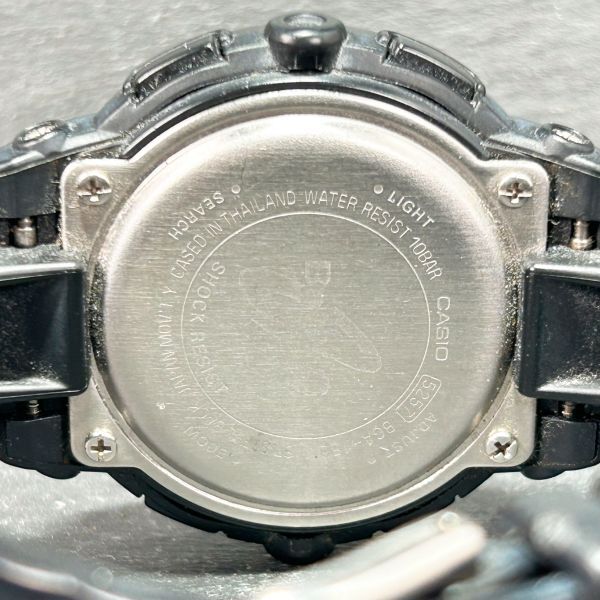 CASIO カシオ Baby-G ベビージー GA-153M-1B 腕時計 クオーツ アナデジ カレンダー ブラック×ピンク 多機能 ステンレススチール ラウンド_画像8