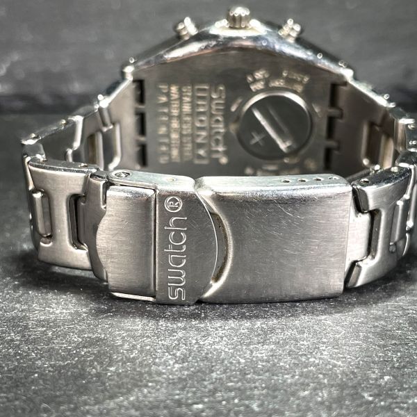 SWATCH Swatch IRONY Irony AG2005 наручные часы кварц аналог хронограф функция розовый × серебряный новый товар батарейка заменена рабочее состояние подтверждено 