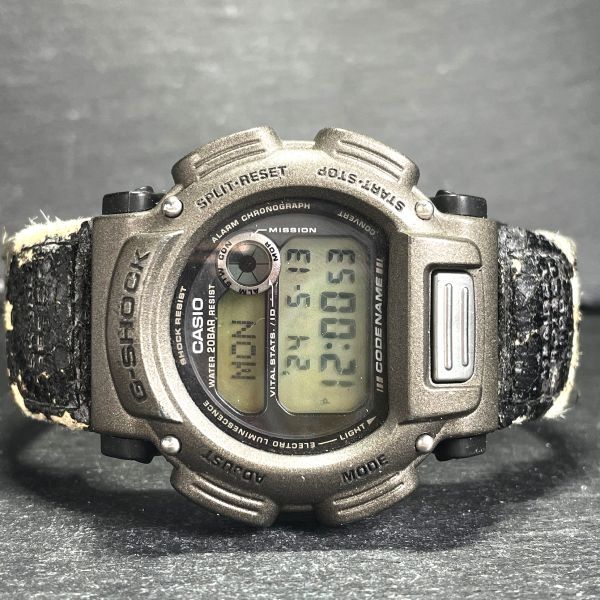 CASIO カシオ G-SHOCK ジーショック DW-8800BJ-8 腕時計 デジタル カレンダー ステンレススチール 多機能 新品電池交換済み 動作確認済み_画像4