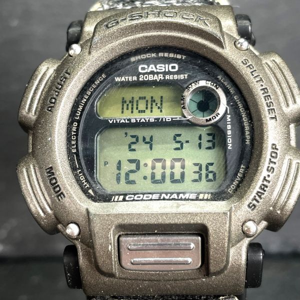 CASIO カシオ G-SHOCK ジーショック DW-8800BJ-8 腕時計 デジタル カレンダー ステンレススチール 多機能 新品電池交換済み 動作確認済み_画像1