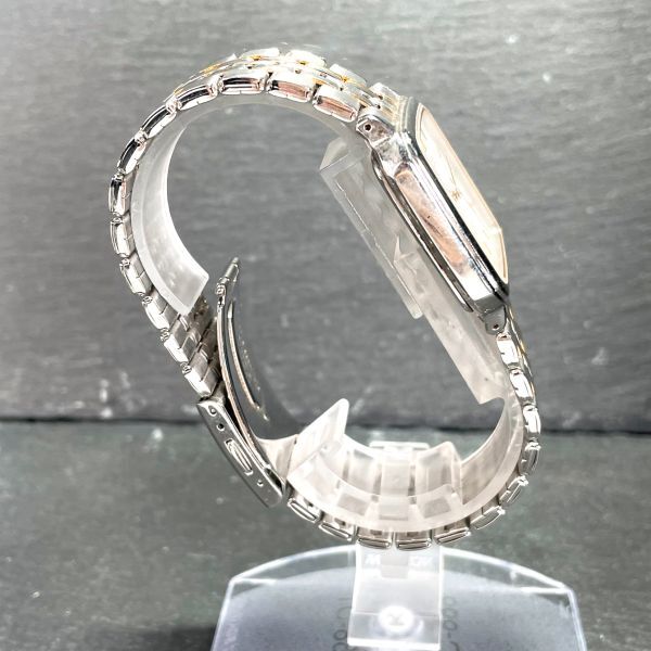 SEIKO セイコー SPIRIT スピリット 7N01-5210 腕時計 アナログ クオーツ ホワイト文字盤 3針 シルバー 新品電池交換済み 動作確認済み_画像5