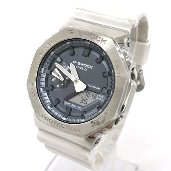 美品 CASIO カシオ G-SHOCK ジーショック プレシャスハートセレクション GM-2100WS-7AJF 腕時計 クオーツ アナデジ 箱付き 動作確認済み_画像3