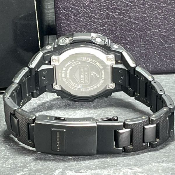 美品 CASIO G-SHOCK カシオ ジーショック GW-M5610BC-1JF ソーラー電波 腕時計 アナログ デジタル ブラック マルチバンド6 メンズ_画像6