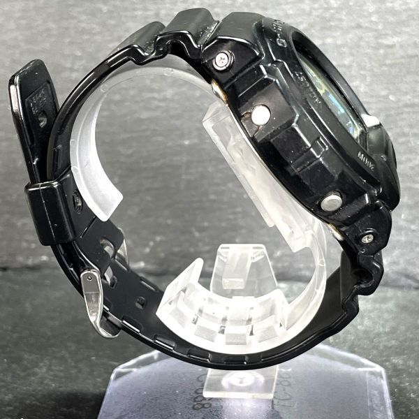 CASIO Casio G-SHOCKji- shock Crazy Colors DW-6900PL-1 wristwatch digital quarts black multifunction battery replaced operation verification settled 