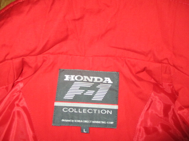  Honda F1 коллекция GRAND PRIX подлинная вещь Showa платина цвет вышивка Logo жакет прекрасный б/у размер L super GT Mugen 