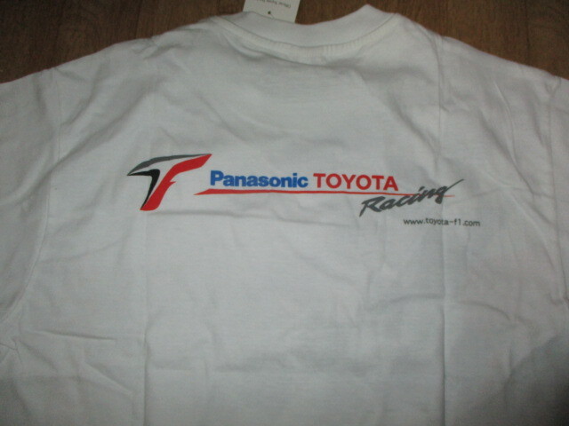 希少F1　Panasonic TOYOTA Racingパナソニックトヨタレーシング　サイン入りシャツ　サイズL　未使用　デッドストック　ジャケット _画像7