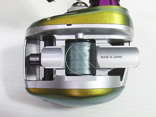 ∞ DAIWA Megabass ベイトリール 鬼手仏心 TD-ito 105HL ダイワ メガバス ITO Engineering レフトハンドル 左巻き □H8の画像3