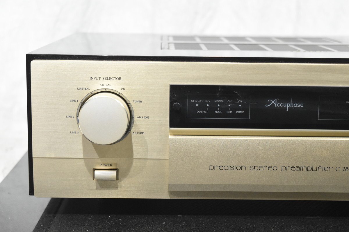 [ бесплатная доставка!!]Accuphase Accuphase C-2800 стерео предусилитель 