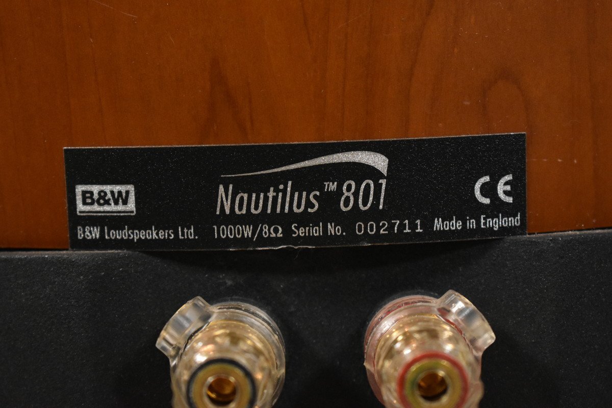 * B&W Nautilus 801 Bowers & Wilkins динамик пара * юридическое лицо sama только JITBOX использование возможность 