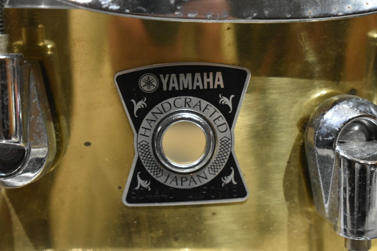 YAMAHA/ Yamaha snare drum SD4440 BRASS SHELL 14 -inch 
