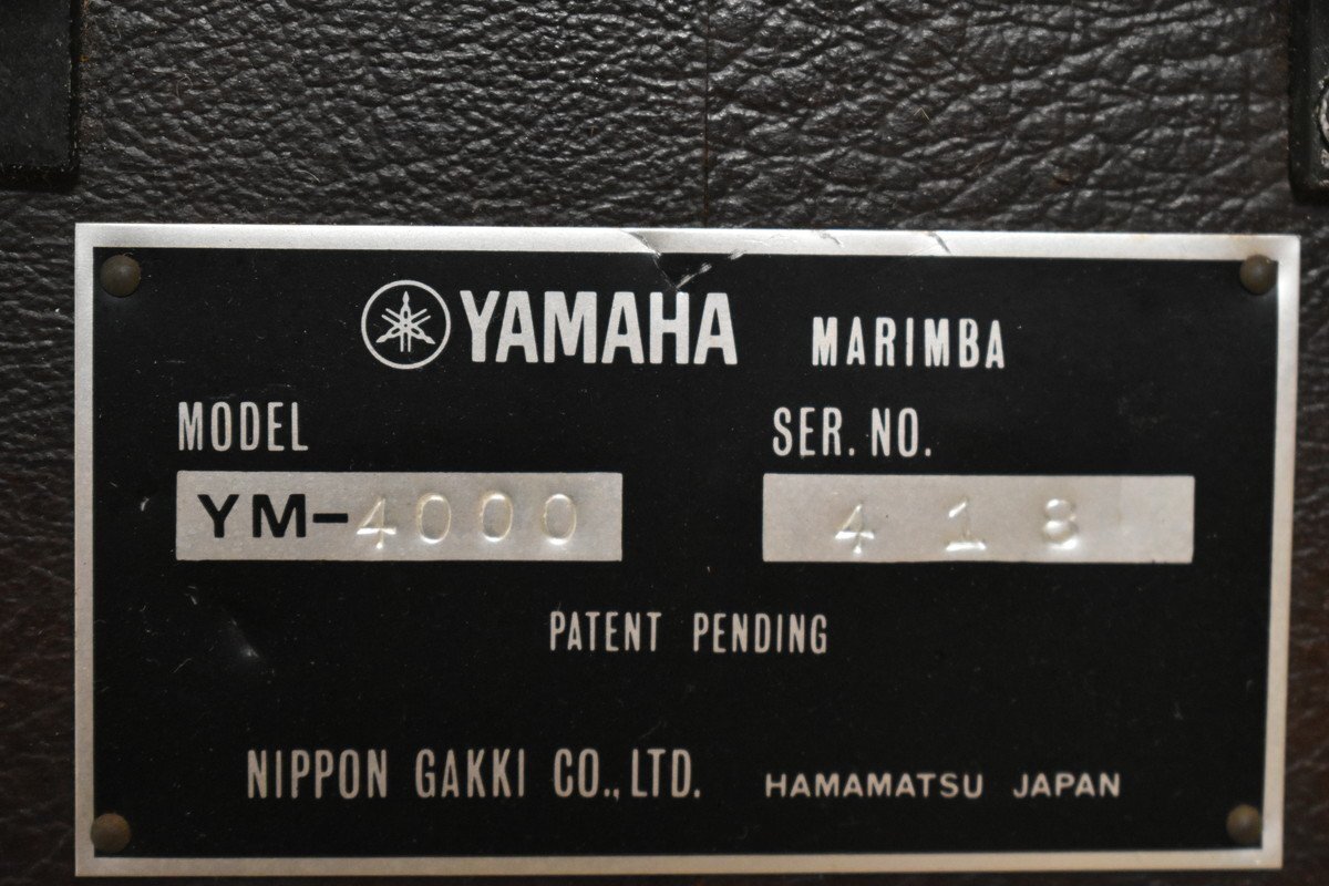 [ free shipping!!]YAMAHA/ Yamaha marimba YM-4000