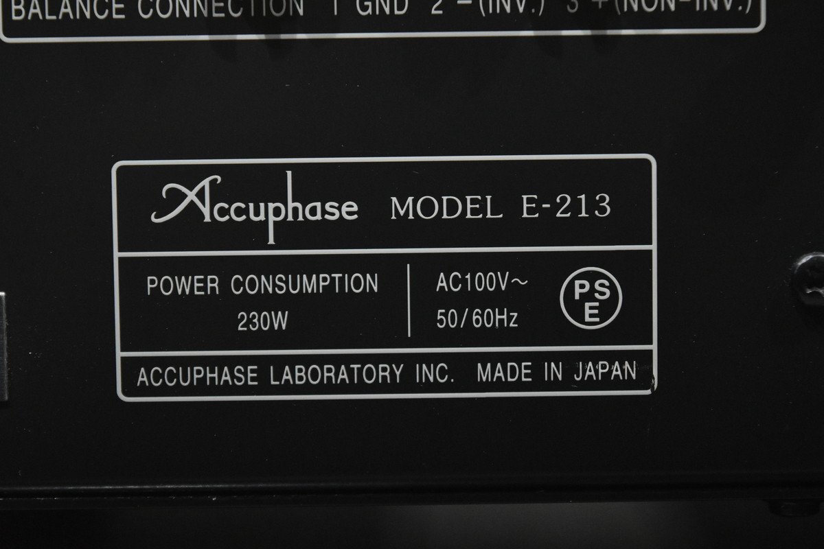 [ бесплатная доставка!!]Accuphase Accuphase основной предусилитель E-213
