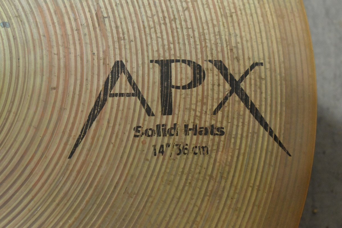SABIAN/ обслуживание Anne хай-хет тарелка пара APX Solid Hats 14 дюймовый 