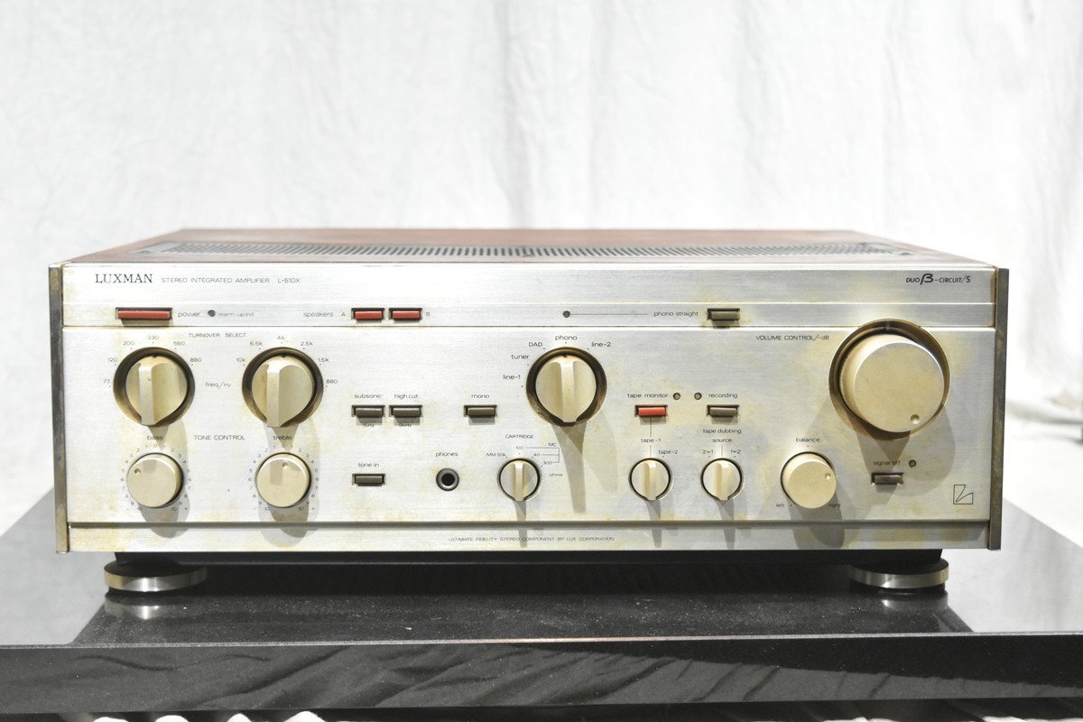 LUXMAN/ラックスマン プリメインアンプ L-510X_画像2