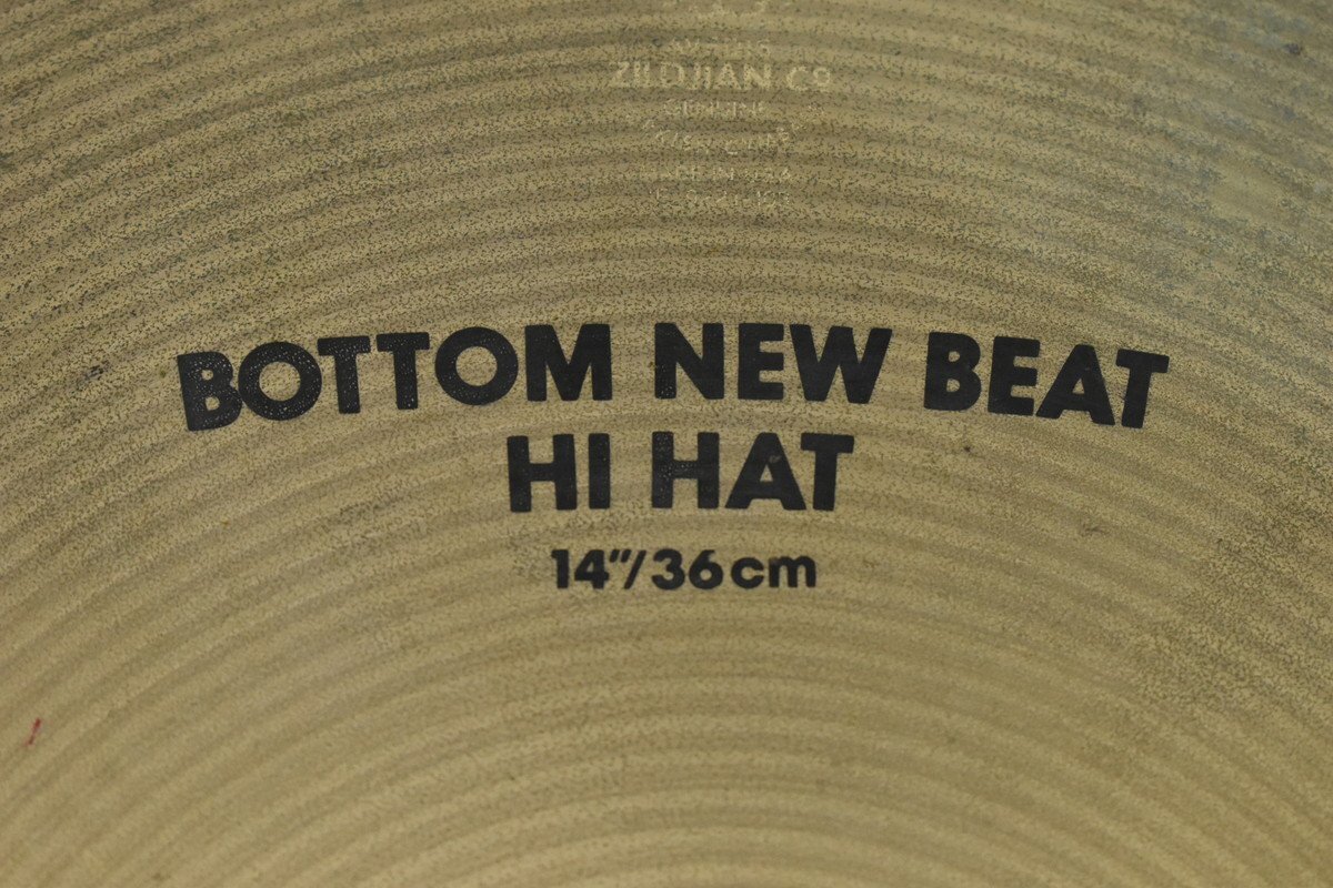 Zildjian/ジルジャン ハイハットシンバル ペア NEW BEAT HI-HAT 14インチ④_画像4