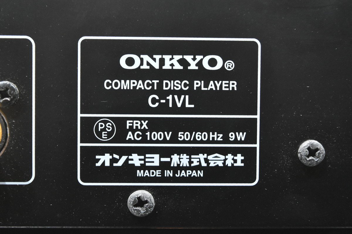 ONKYO オンキョー CDプレーヤー C-1VL_画像7