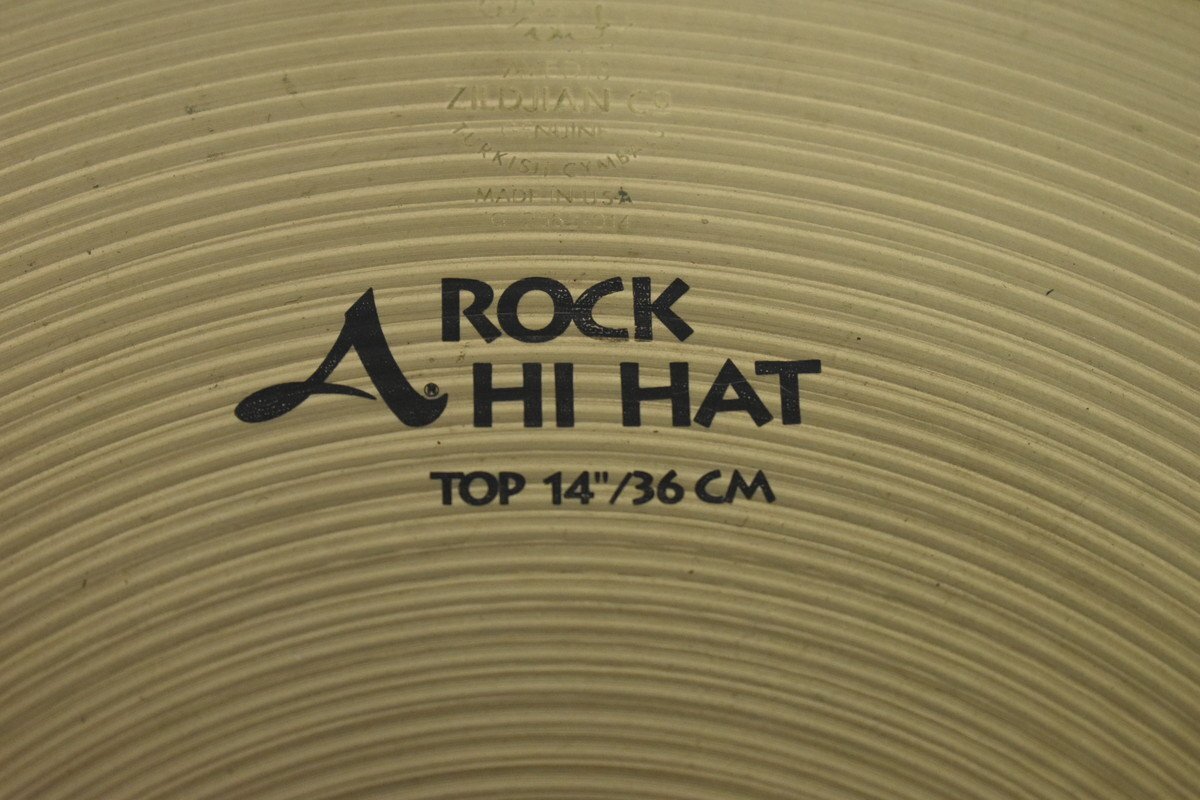 Zildjian/ジルジャン ハイハットシンバル ペア ROCK HI-HAT 14インチ_画像4