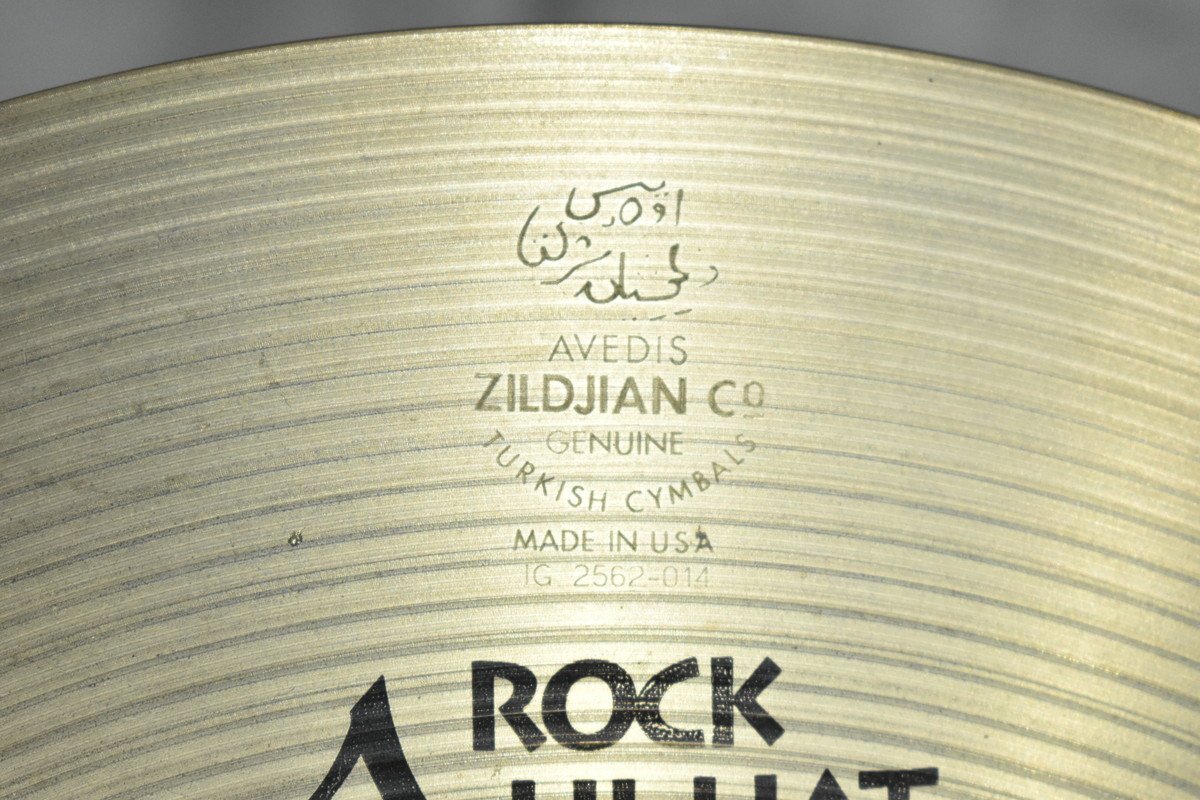 Zildjian/ジルジャン ハイハットシンバル ペア ROCK HI-HAT 14インチ_画像5