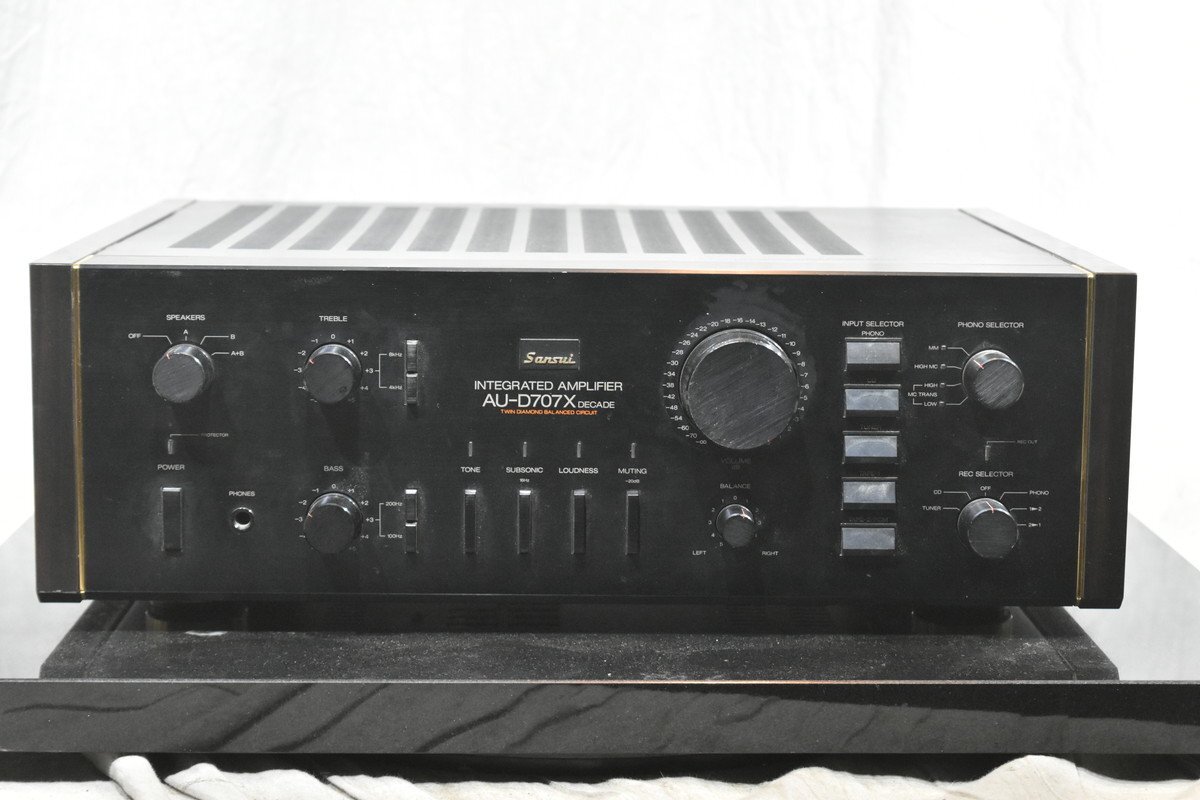 SANSUI Sansui pre-main amplifier AU-D707X DECADE
