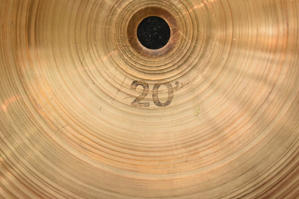 PAiSTe 2002/パイステ シンバル MEDIUM 20インチ_画像8