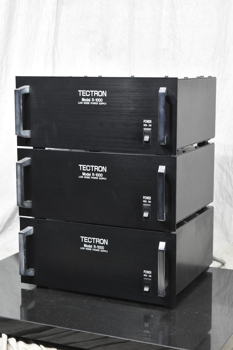 TECTRON テクトロン Model R-1000 ツゲ電機製 ステップアップトランス 3個セットの画像1