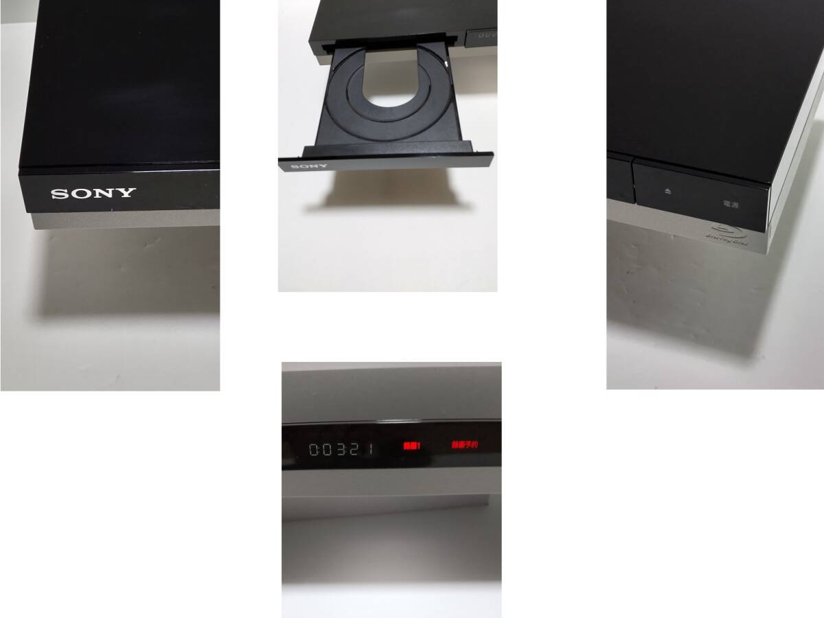 動作良好★SONY BDZ-ZW1000 / HDD 1TB /２番組同時録画 /外付HDD対応/無線LAN内蔵/ブルーレイレコーダー★整備品16年製_画像4